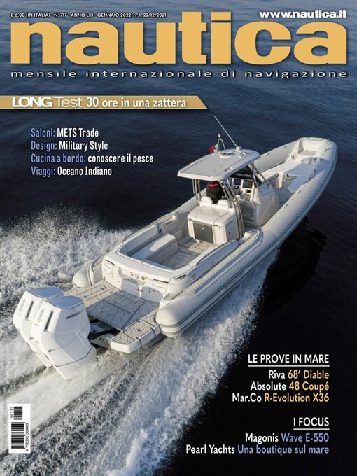 Cover image for Nautica: Gennaio 2022